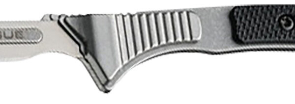 Hogue 35876 Expel  2.050″ Fixed High Carbon Steel Blade, Black G10 Scales/SS Handle, Includes 3 #60 & 2 #70 blades.