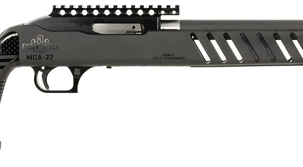 Magnum Research SSL22G Magnum Lite SwitchBolt 22 LR 10+1 16.50″ Black Tensioned w/Threaded Muzzle Barrel, Black Receiver w/Picatinny Rail, Black Luth-AR MCA-22 Stock
