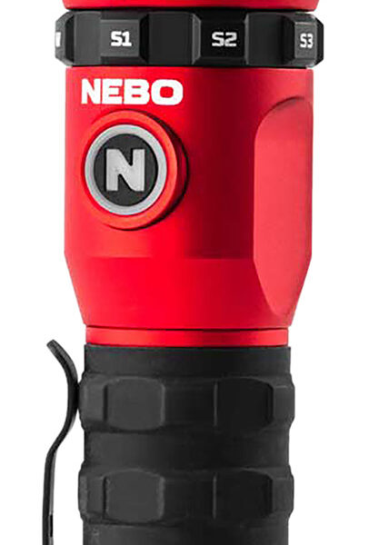 NEBO NEBFLT1036 Illumatrace Blood Tracker Flashlight  Red 150/170 Lumens White LED