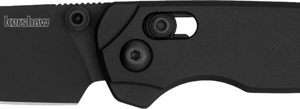 Kershaw 6105BLK Bel Air  3″ Folding Reverse Tanto Plain Blackwash CPM MagnaCut Steel Blade, Black Aluminum Handle