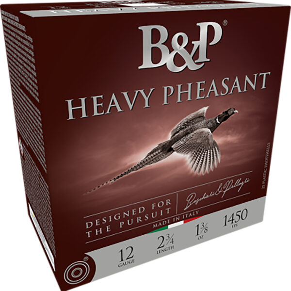 B&p Ammunition 20B1H4 Heavy Pheasant 20Gauge 2.75″ 1oz 4Shot 25 Per Box/10 Case