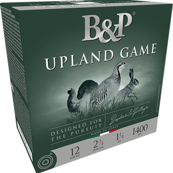 B&p Ammunition 12B1UP6 Upland Game Classic 12Gauge 2.50″ 1oz 6Shot 25 Per Box/10 Case