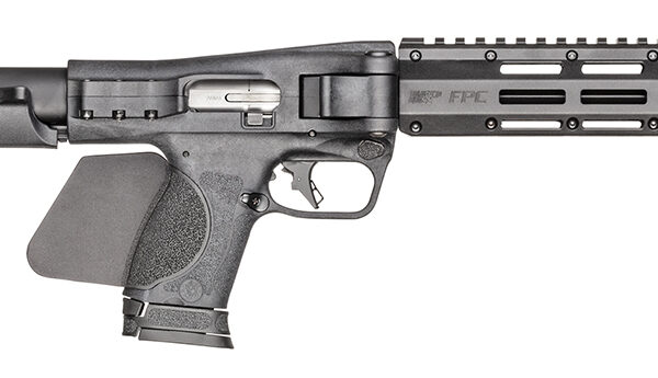 Smith & Wesson 14142 M&P FPC *CA Compliant 9mm 10+1 16.25″ Black Oxide Steel Barrel Black Anodized Picatinny Rail Aluminum Receiver M-LOK Handguard Folding Black Synthetic Stock Black Backstrap Grip