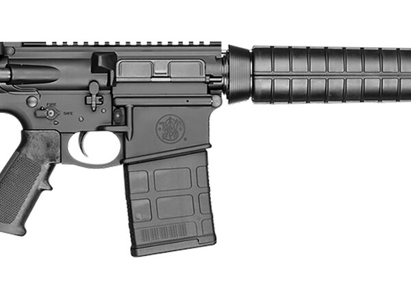 Smith & Wesson 12606 M&P10 Sport 6.5 Creedmoor 20+1 16″ Black Armornite Steel Barrel, Matte Black Picatinny Rail Aluminum Receiver, 6 Position Black Synthetic Stock, Black Polymer Grip