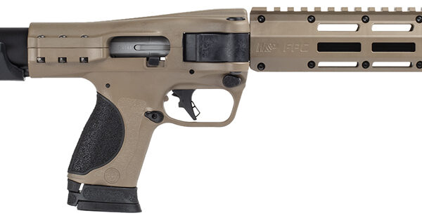 Smith & Wesson 14376 M&P FPC 9mm Luger 23+1 18.60″ Black Oxide Flat Dark Earth Cerakote Aluminum Receiver M-LOK Handguard Polymer Stock Palm Swell Grip