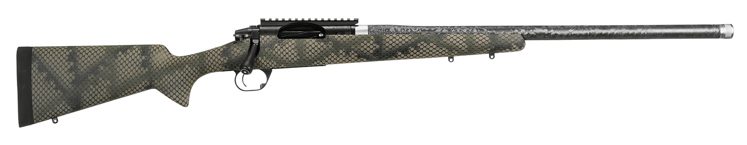 Proof Research 137567 Elevation 2.0 300 PRC 3+1 22" Carbon Fiber Match Grade Threaded Barrel, Picatinny Rail Receiver, Tactical Flat Dark Earth Fixed Carbon Fiber Stock, Right Hand