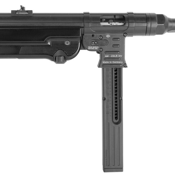 Blue Line Solutions 4400018 Mauser MP40P 22 LR 23+1 10″ Black Polymer Grip