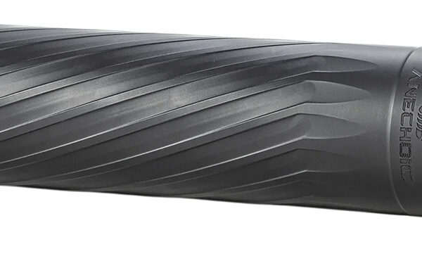 Anechoic X223LB Anechox 223L 223/5.56mm/22-250Rem Black Stainless Steel/Titanium 1 3/8″x24 w/ 1/2″x28 DTA