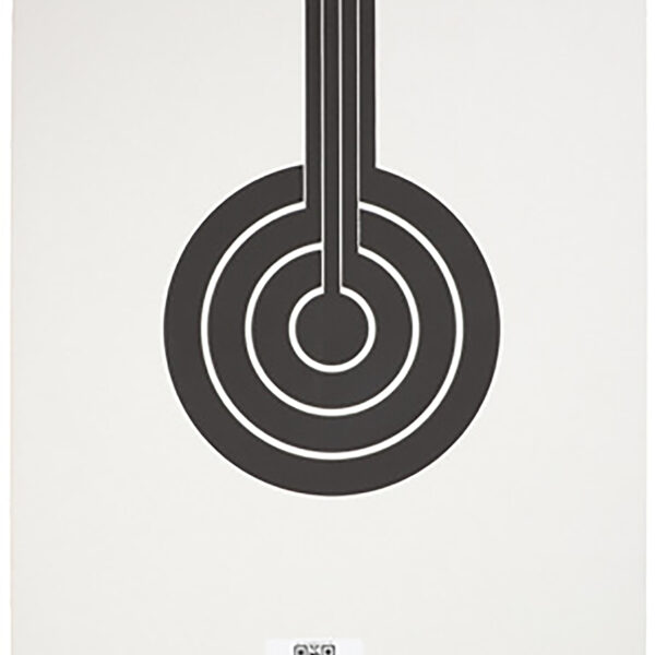 Sig Sauer SCT350 T300 Replacement Target Bullseye Hanging Black/White