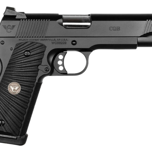 Wilson Combat CQBFS45 CQB  45 ACP 8+1 5″ Full Size Carbon Steel Slide G10 Starburst Grip
