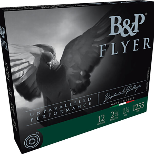 B&P Ammunition 12B14PL7 Competition Flyer 12Gauge 2.75″ 1 1/4oz 7.5Shot 10 Per Box/10 Case