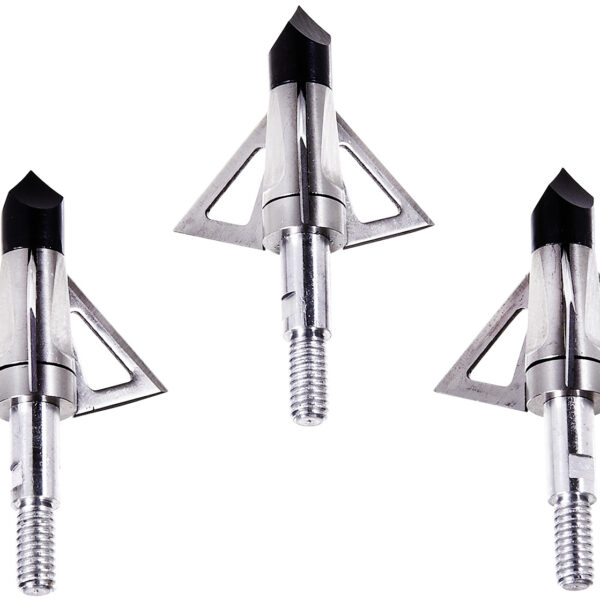 Allen 14690  Broadhead Stainless Steel Blades Silver 3 Pack