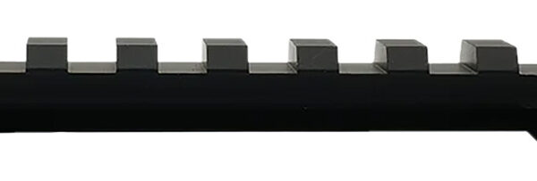 Weatherby J010001 Picatinny Rail  Black Aluminum Weatherby Mark V Weaver Mount Magnum 9-Lug Action 20 MOA