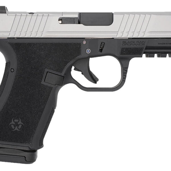 Black Rain Ordnance FL9MMBLKSM Compact Frame 9mm 15+1 4″ Stainless Steel Slide