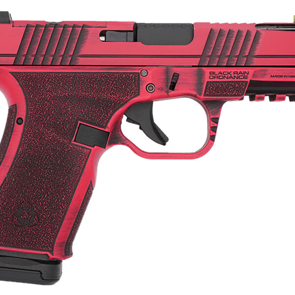Black Rain Ordnance FLP9MMRB Compact Frame 9mm 15+1 4″ Stainless Steel Slide