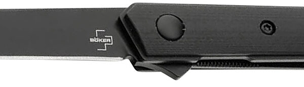 Boker 01BO329 Plus Kwaiken Air Mini Pocket 3.07″ Plain Black G10 Handle