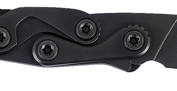 CRKT 4050K Provoke EDC EDC 2.47″ Folding Black Oxide Plain Satin D2 Steel Blade, Black Aluminum Handle