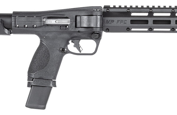 Smith & Wesson 13782 M&P FPC 40 S&W 20+1 16.25″ Black Armornite Threaded Barrel, Black Anodized Picatinny Rail Aluminum Receiver, Folding Black Synthetic Stock, Black Grip, Includes 3 Mags & Carry Bag