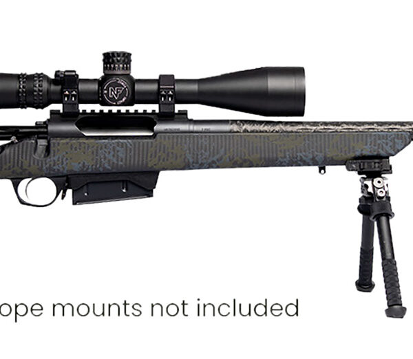 Horizon Firearms RF019C502216C20 Vandal Carbon II 7mm Back Country 22″ Black Fluted Barrel, Black Drilled & Tapped Receiver, Black Iota EKO X Carbon Fiber Stock
