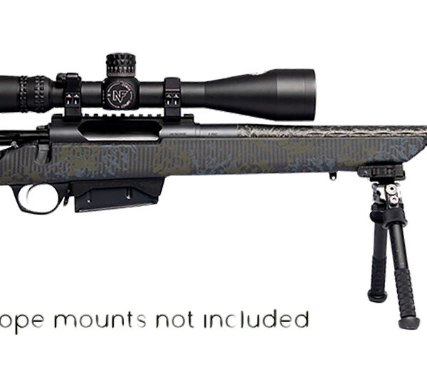 Horizon Firearms RF019C392216C20 Vandal Carbon II 7mm PRC 22″ Black Fluted Barrel, Black Drilled & Tapped Receiver, Black Iota EKO X Carbon Fiber Stock