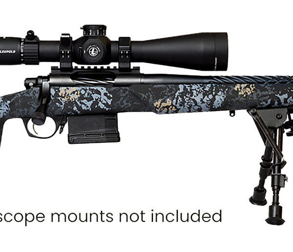 Horizon Firearms RF017S221814T19 Vandal Prime 22 Creedmoor 18″ Black Spiral Fluted Threaded Barrel, Drilled & Tapped Receiver, Textured Iota EKO Carbon Fiber Stock