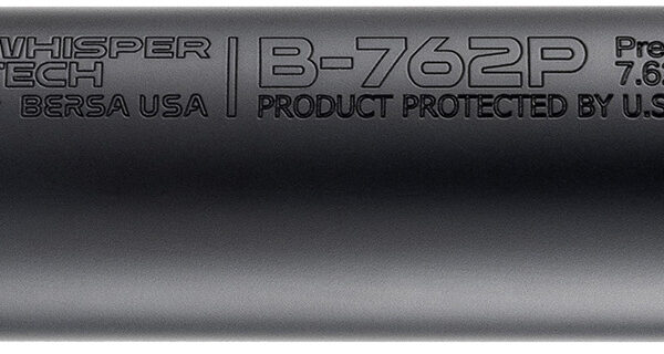 Bersa WTB762DTG Whisper Tech 7.62 NATO Black Stainless Steel M18X1.5