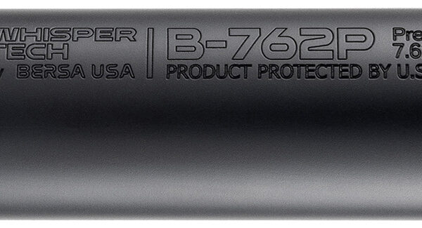 Bersa WTB762DTH Whisper Tech 7.62 NATO Black Stainless Steel M14x1 LH