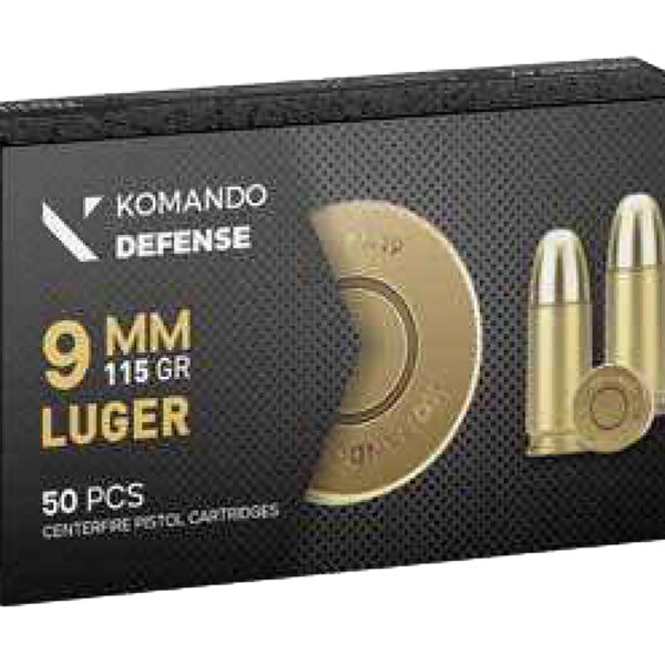 Dickinson LLC BRASS9mm  Luger115gr Full Metal Jacket 50 Per Box/20 Case