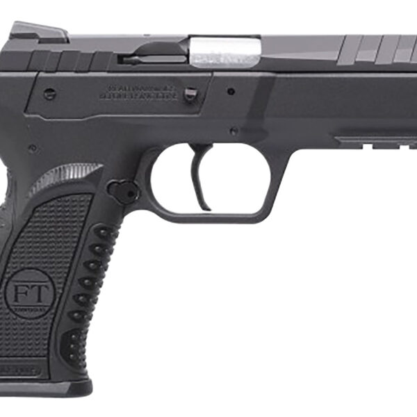 Tanfoglio TFFORCES9 Force Esse 9mm Luger 16+1 4.40″ Stainless Steel Barrel, Black Serrated Steel Slide, Black Polymer Frame w/Picatinny Rail, Textured Grip