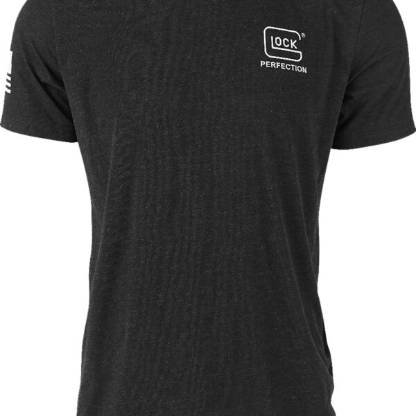 Glock AP96307 2nd Amendment Tee  Black Cotton/Polyester Short Sleeve Medium
