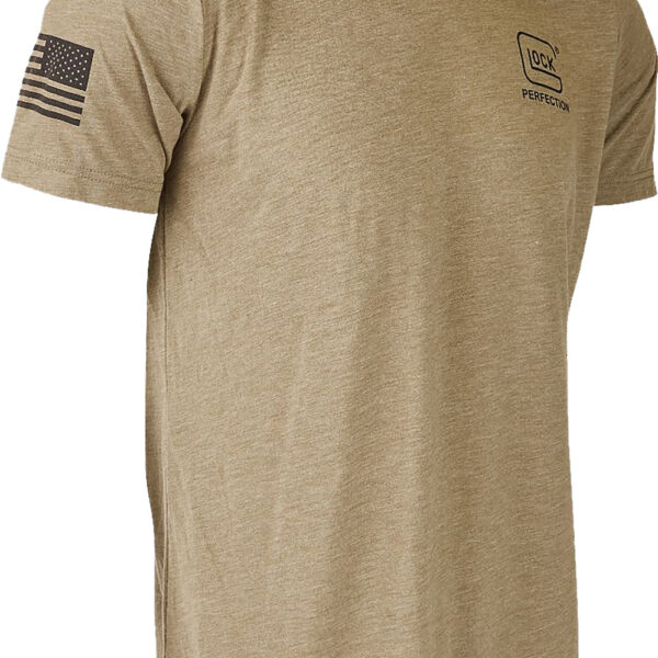 Glock AP96316 2nd Amendment Tee  Olive Cotton/Polyester Short Sleeve 2XL