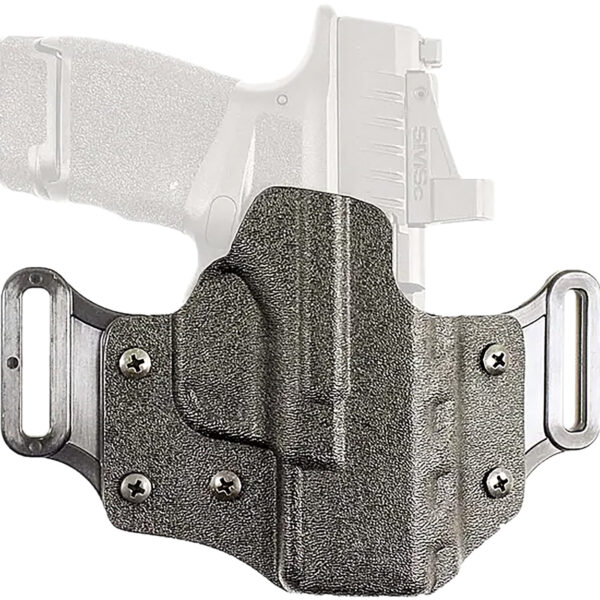 DeSantis Gunhide 195KA8JZ0 Veiled Partner OWB Black Kydex Fits Sig Sauer P365 Right Hand