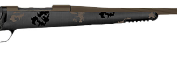 Fierce Firearms TWTROG300PRC20BT Twisted TI Rogue 300 PRC 20″ Black Cerakote Steel Threaded Barrel, Black Cerakote Drilled & Tapped Titanium Receiver, LR Negative Comb Trophy Camo Carbon Fiber Stock