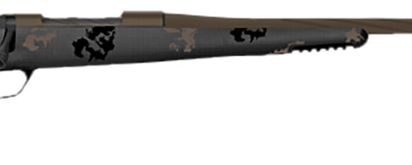Fierce Firearms TWTROG7PRC22BT Twisted TI Rogue 7mm PRC 22″ Black Cerakote Steel Threaded Barrel, Black Cerakote Drilled & Tapped Titanium Receiver, LR Negative Comb Trophy Camo Carbon Fiber Stock