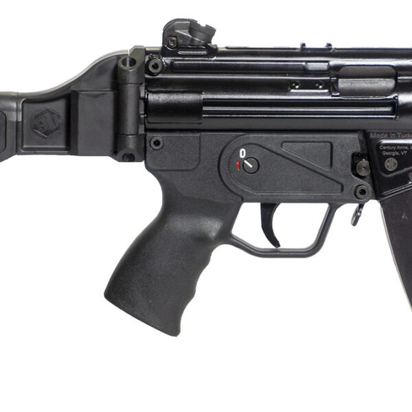 Century Arms HG6035SB-N AP5 P 9mm Luger 30+1 5.75″ Threaded Barrel, Polymer Picatinny Rail Receiver, Black Synthetic SB Tactical Brace, Black Polymer Grip