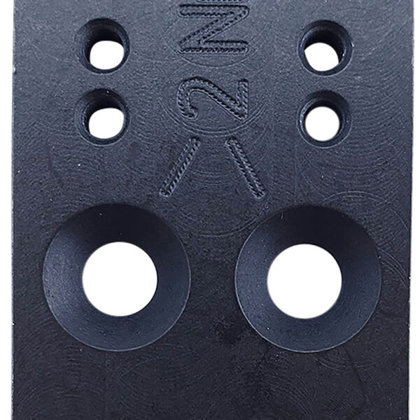 HK 50254261 VP9 Mounting Plate  Black Steel Fits H&K VP9 Optics Ready
