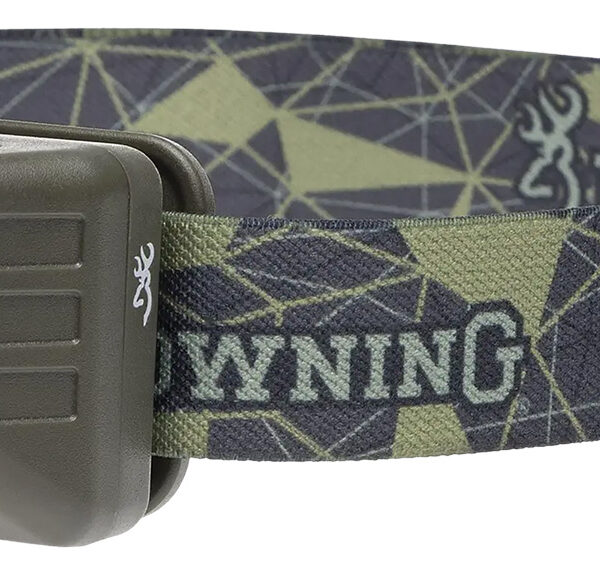 Browning 003713004 Full Draw Headlamp 20/500 Lumens LED Bulb 67yds Beam Distance Cap/Headwear
