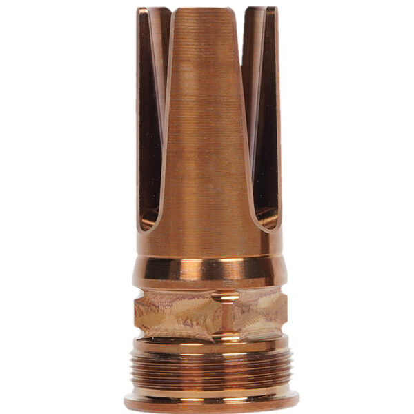 Q LLC ACCFH5/8248.6 Flash Hider 8.6 Blackout Steel 5/8″x24 Threads 2.13″ OAL