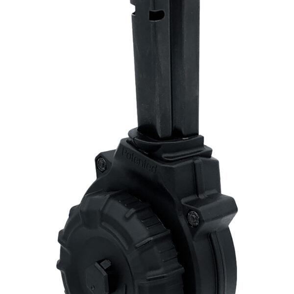 ProMag DRMA64   50rds Drum 40 S&W Black Polymer