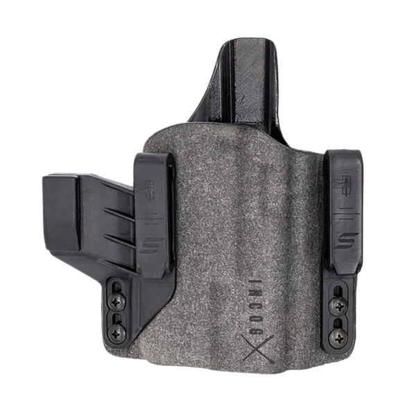 Safariland INCOG0199A0CX261 Incog X  IWB Gray Cordura Fits S&W Equalizer/Shield EZ, Belt Clip Mount, Right Hand