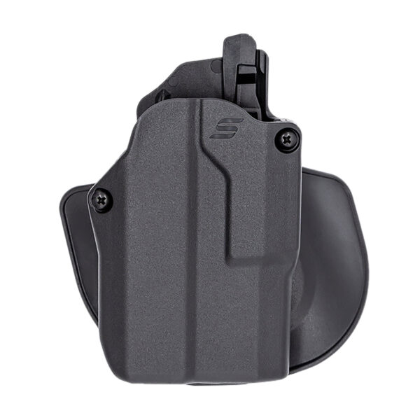 Safariland SOLIS1465A0C3412 Solis ALS  OWB Black Fits P365/X/XL Left Hand