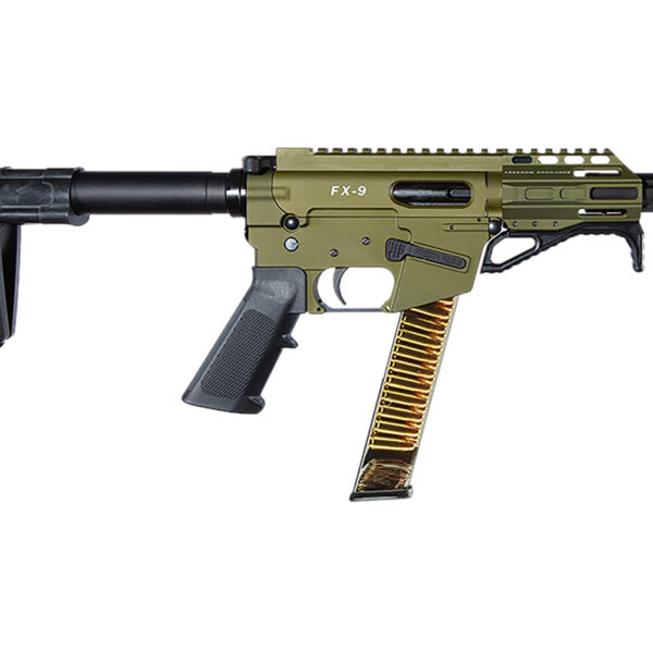 FREEDOM ORDNANCE FX9P4SBM-ODG FX9P  9mm Luger 4″ OD Green