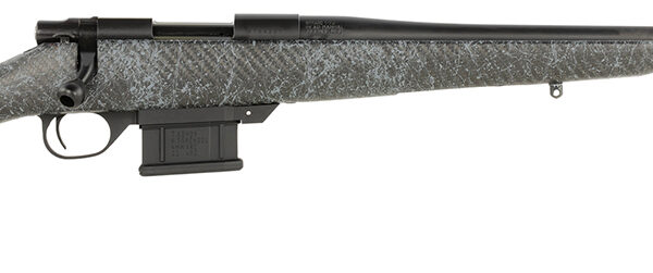 Howa HCE308GW 1500 Carbon Elevate 308 Win 5+1 24″ Wrapped Carbon Fiber Threaded Barrel, Blued Drilled & Tapped Steel Receiver, Fixed Stocky’s Black w/Gray Webbing Carbon Fiber Stock, Right Hand