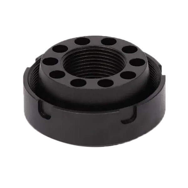 SilencerCo AC4741 Charlie Direct Thread Mount Fits 11/16″x24 Stainless Steel Oxide Black