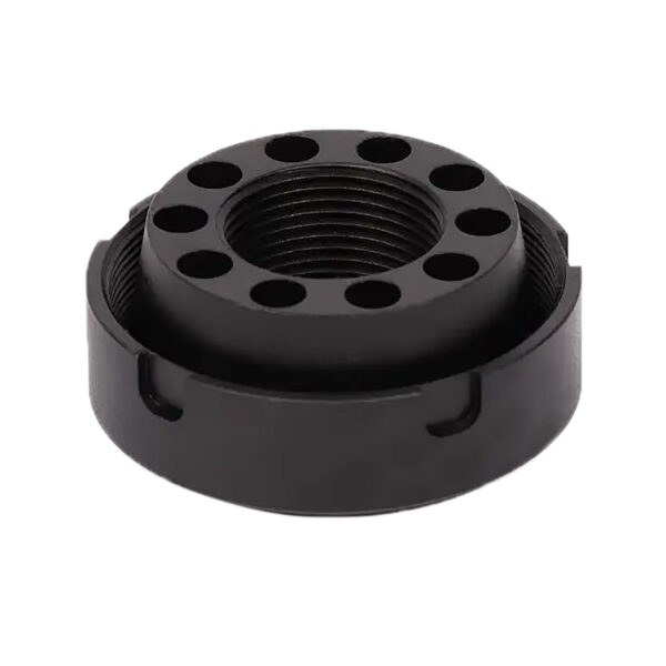 SilencerCo AC4745 Charlie Direct Thread Mount Fits M13x0.75 Stainless Steel Oxide Black