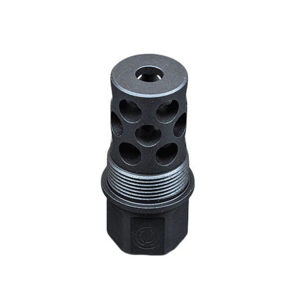 SilencerCo AC5231 TOMD Muzzle Brake Black Matte 1/2″x28 Threads 223 Cal