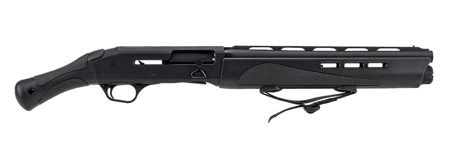 IWI US MFK1214 Mafteah 12 Gauge Semi-Auto 3" 5+1 14" Black Smooth Bore/Vent Rib Barrel, Drilled & Tapped Receiver, M-LOK Handguards, Black Synthetic Stock