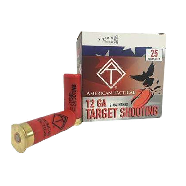 ATI 240379   12Gauge 2.75″ 1oz 7.5Shot 25 Per Box/10 Case