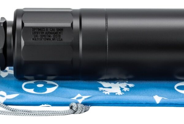 Griffin Armament GAOP6TM-W Taper Mount Optimus 6 6mm Fits 6.59″ Long 17-4 Stainless Steel Cerakote