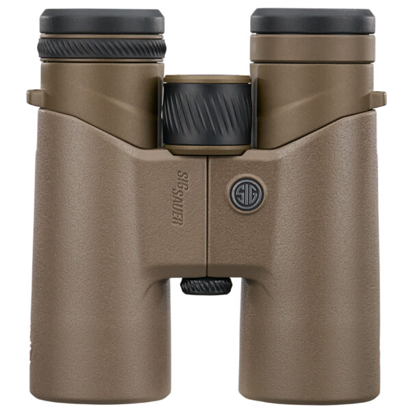 Sig Sauer Electro-Optics SOZ40002 Zulu4 HD 12x50mm Schmidt-Pechan Prism, Coyote Tan Aluminum w/Rubber Armor